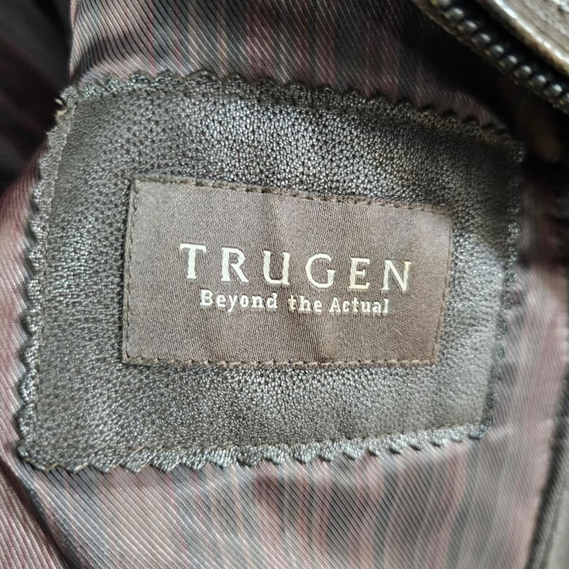 TRUGEN 양가죽 자켓 L 상품이미지5