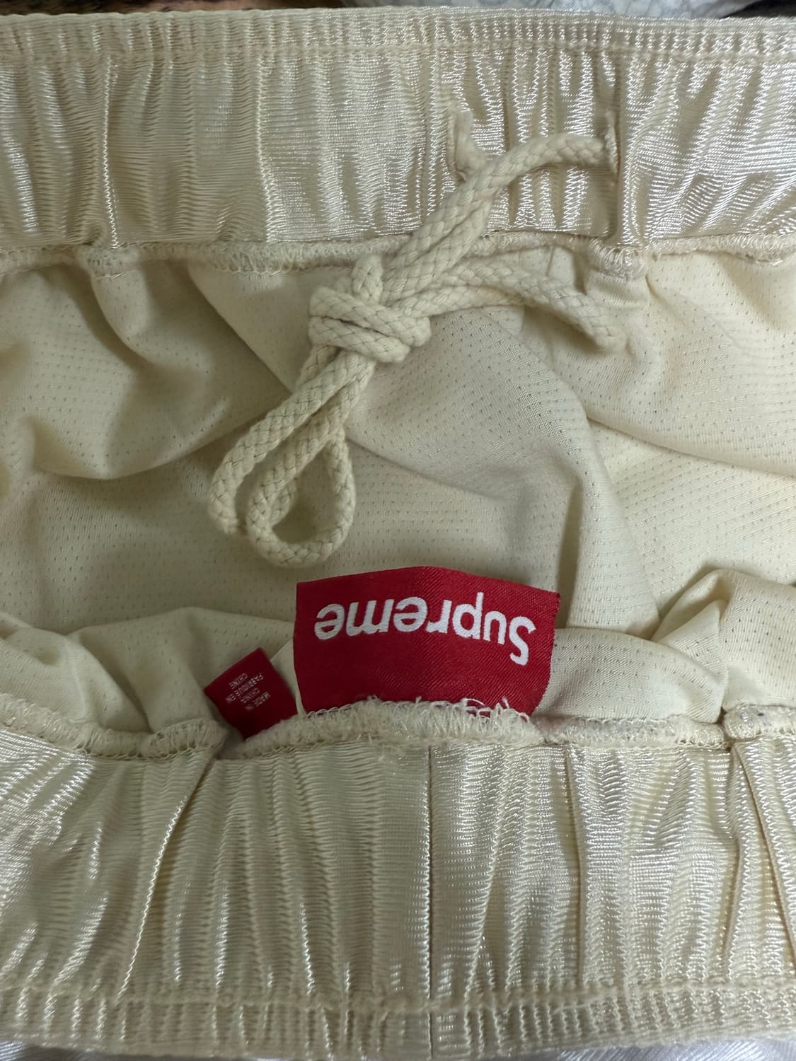 슈프림 사이드 포켓 베스킷볼 쇼츠 화이트 L 상품이미지10