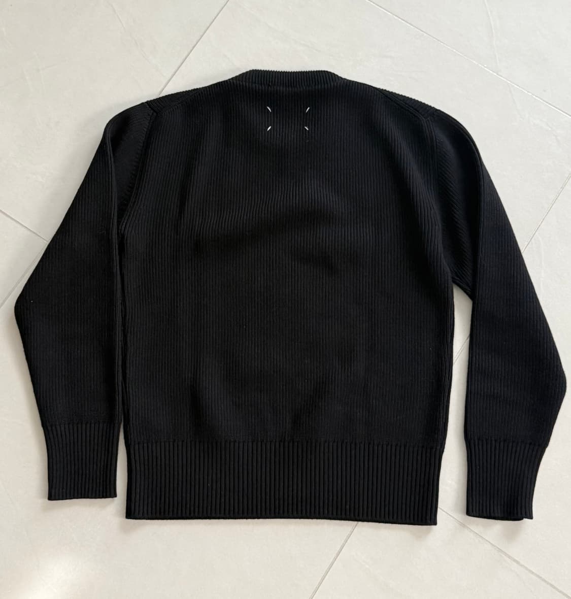 [M] 마르지엘라 블랙 니트 스웨터 상품이미지2