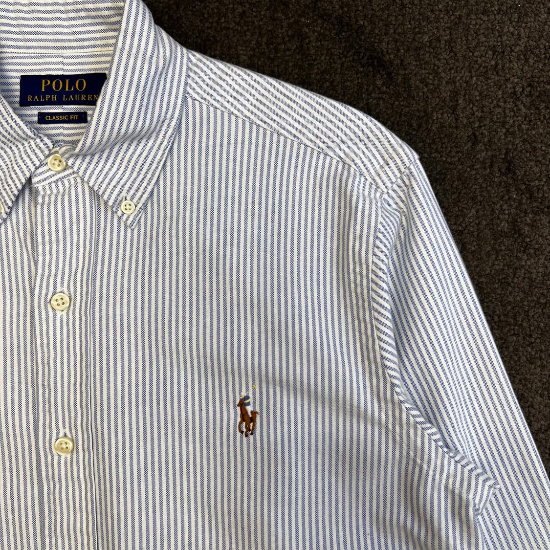 폴로 랄프로렌 스트라이프 셔츠 상품이미지3