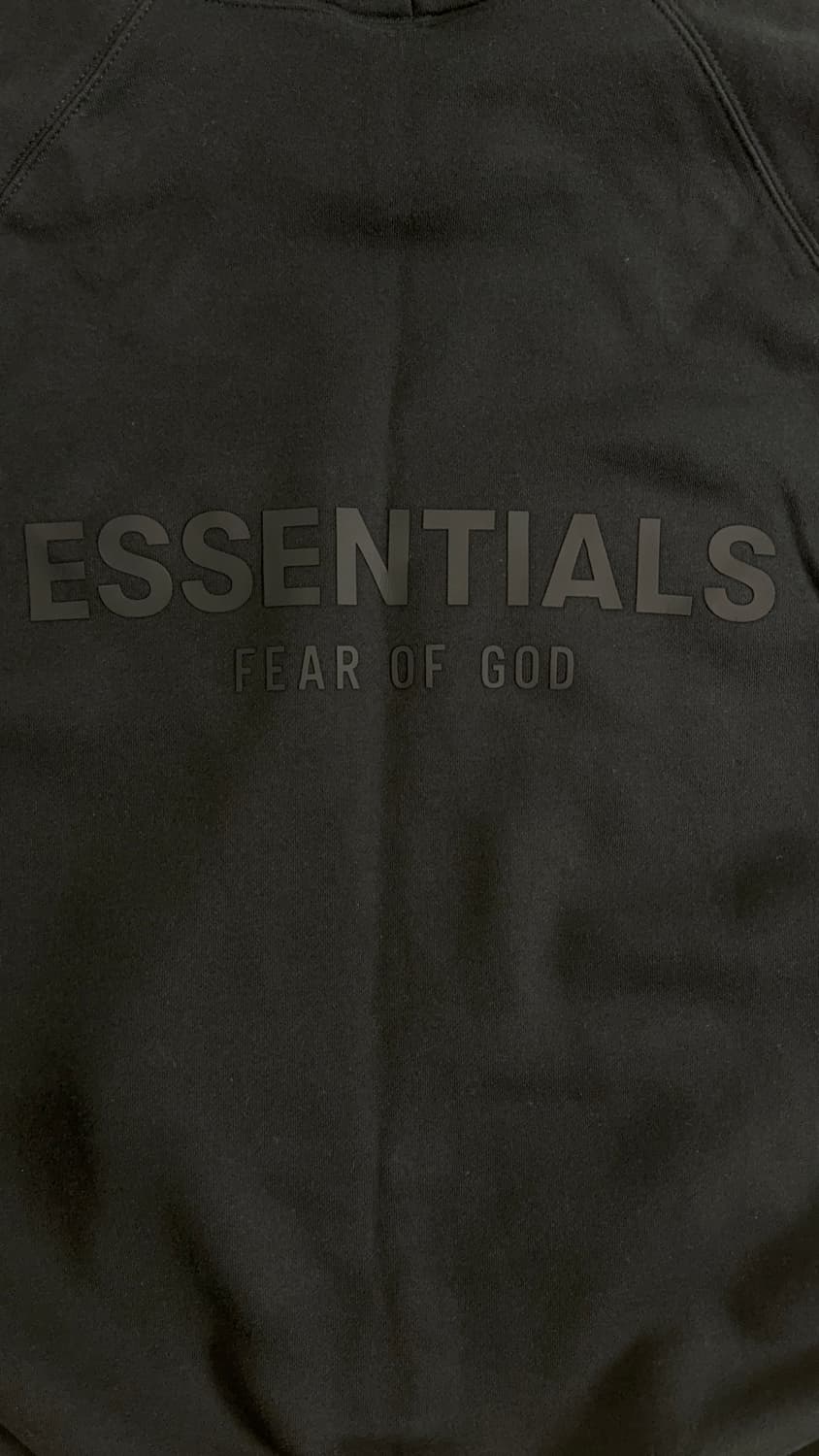 (L) 피오갓 에센셜 후드 블랙 상품이미지3