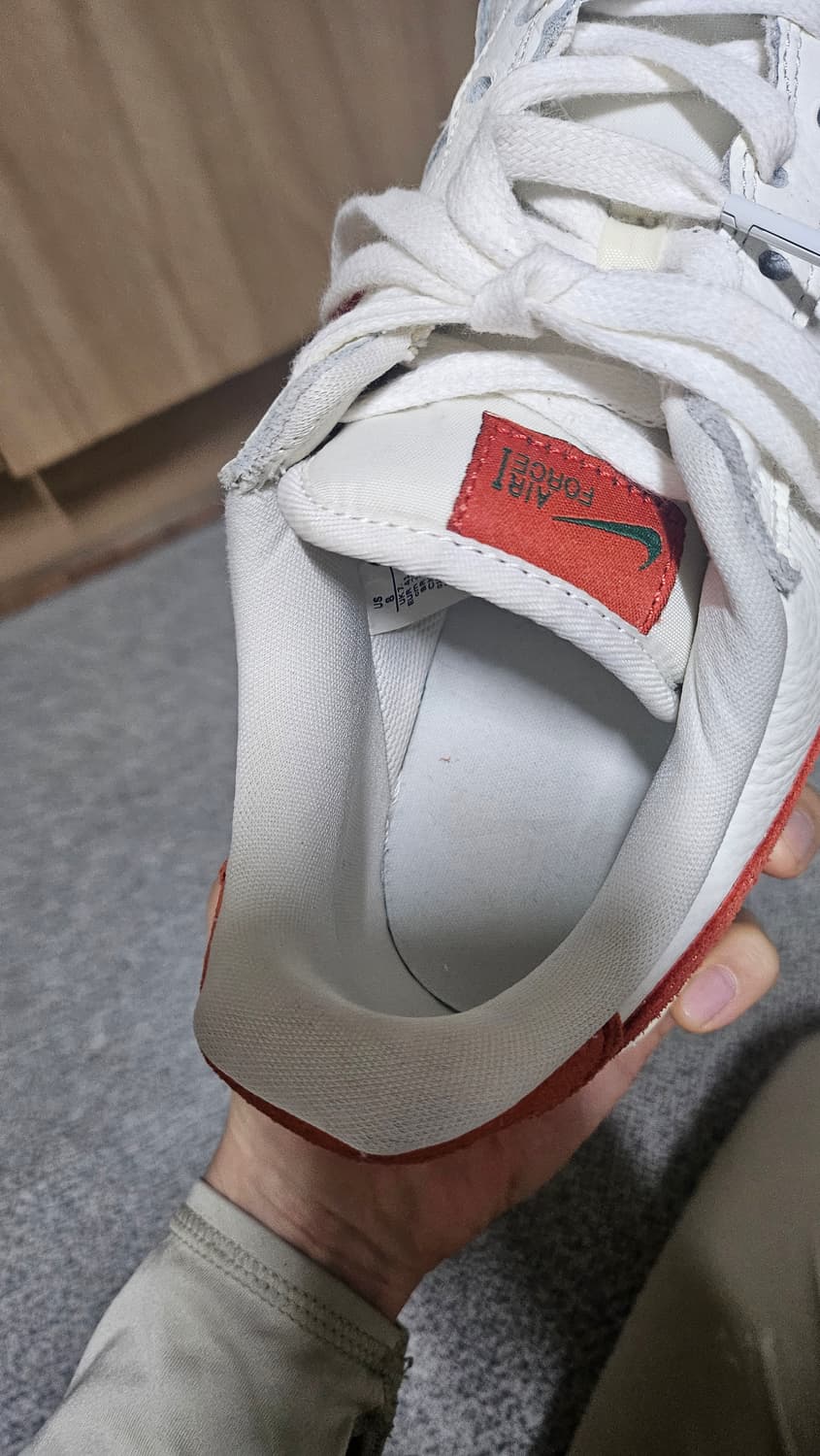 [260] 나이키 에어 포스1 '07 크래프트 만트라 오렌지 상품이미지7