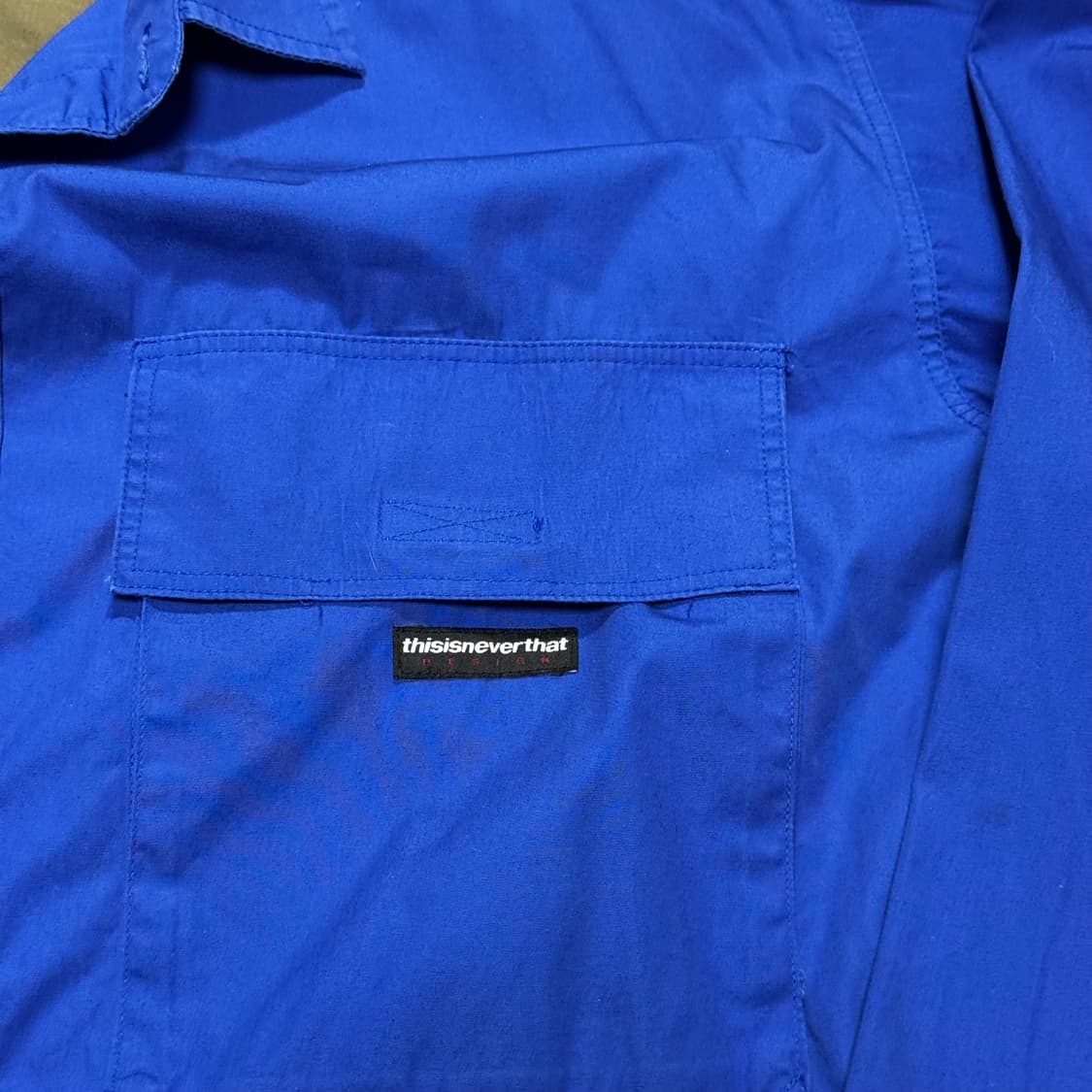 디스이즈네버뎃 블루 셔츠 상품이미지3