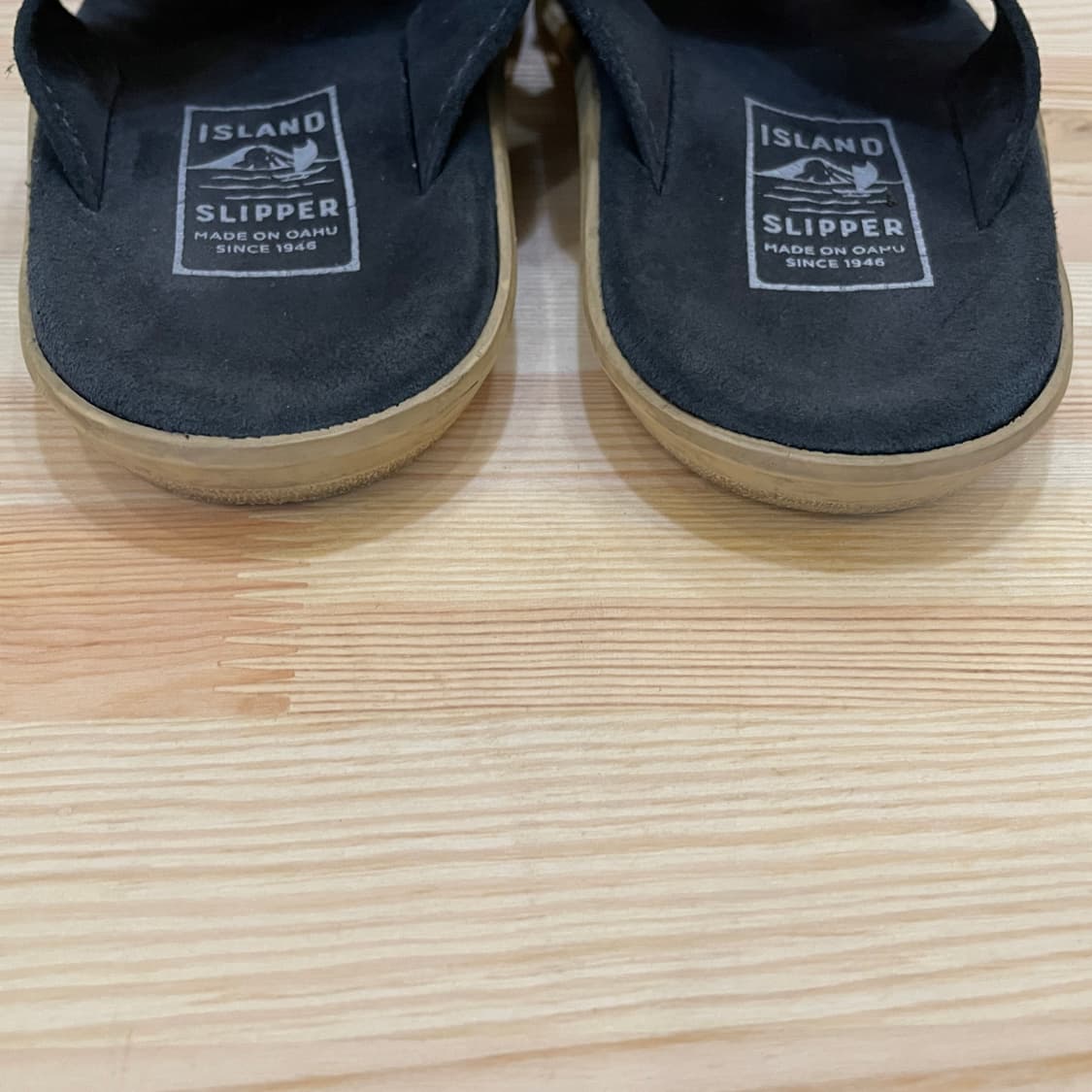 Island Slipper Suede Slide Navy 상품이미지5