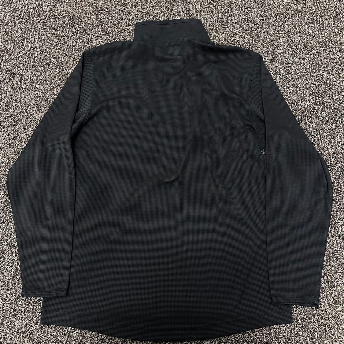 노스페이스 하프넥 반집업 기능성 티셔츠 블랙 S 상품이미지5