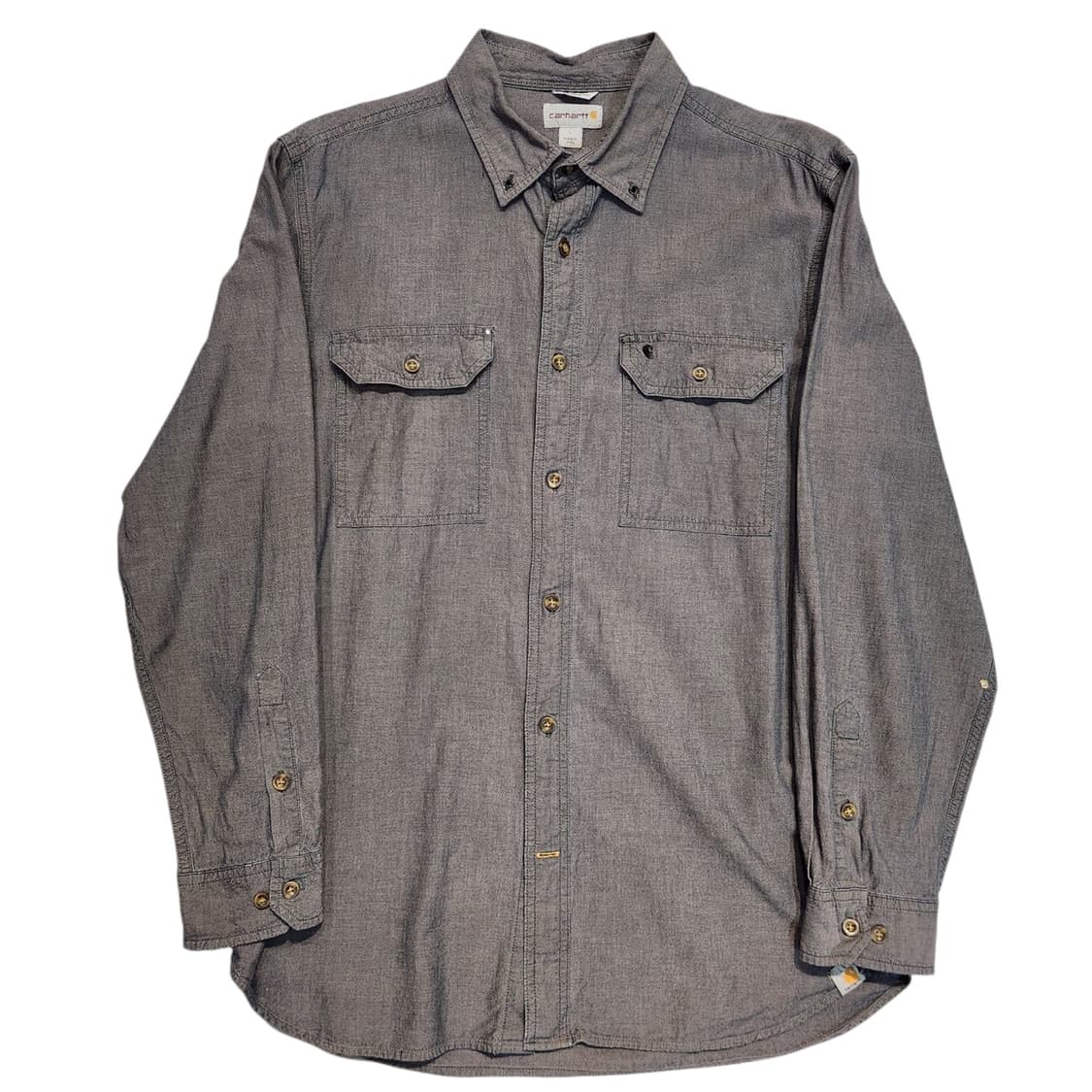 칼하트 그레이 긴팔 셔츠 (L) 상품이미지1
