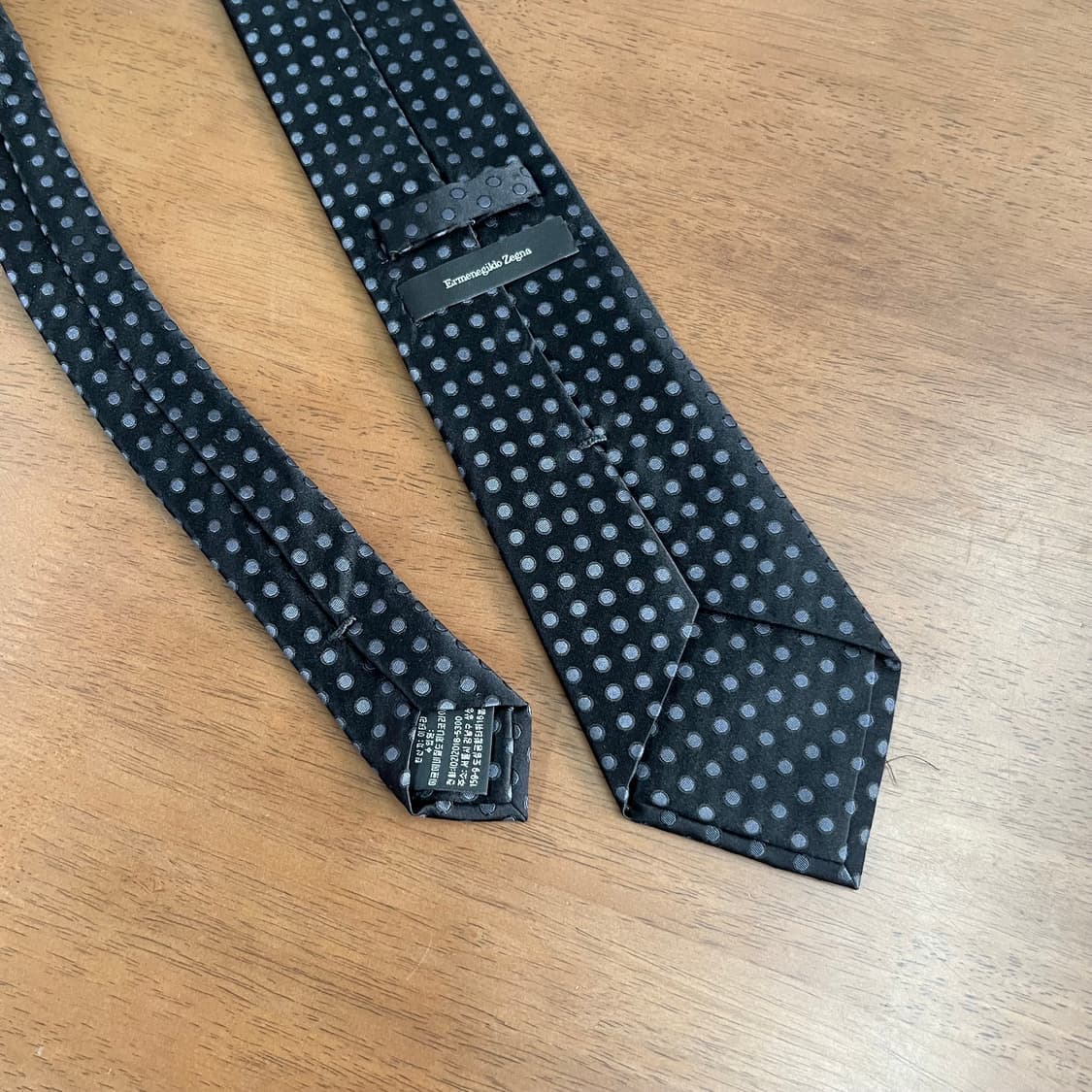 에르메네질도 제냐 실크 넥타이 OS 상품이미지3