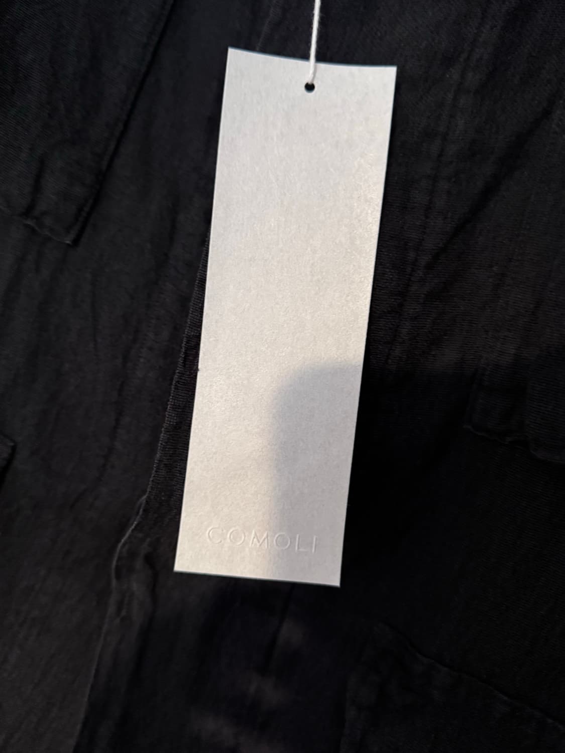 [3] 26SS 코모리 실크코튼BDU 블랙 상품이미지4