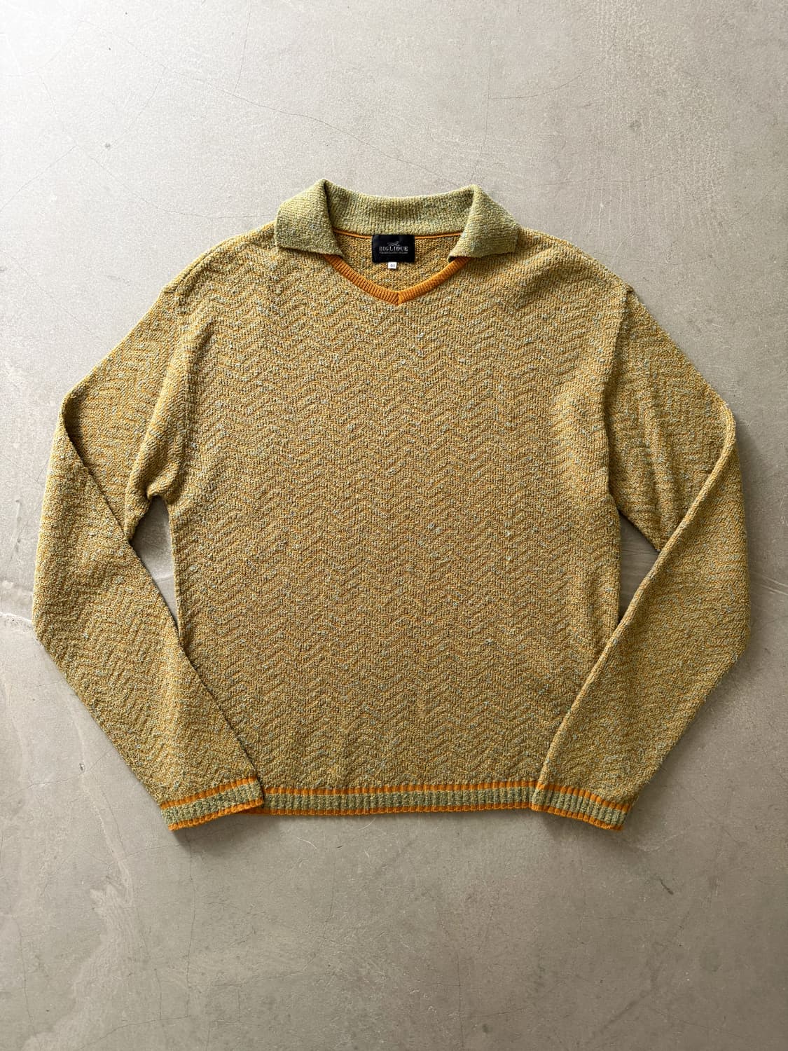 Vintage Biglidue Rayon Wool Knit 상품이미지2