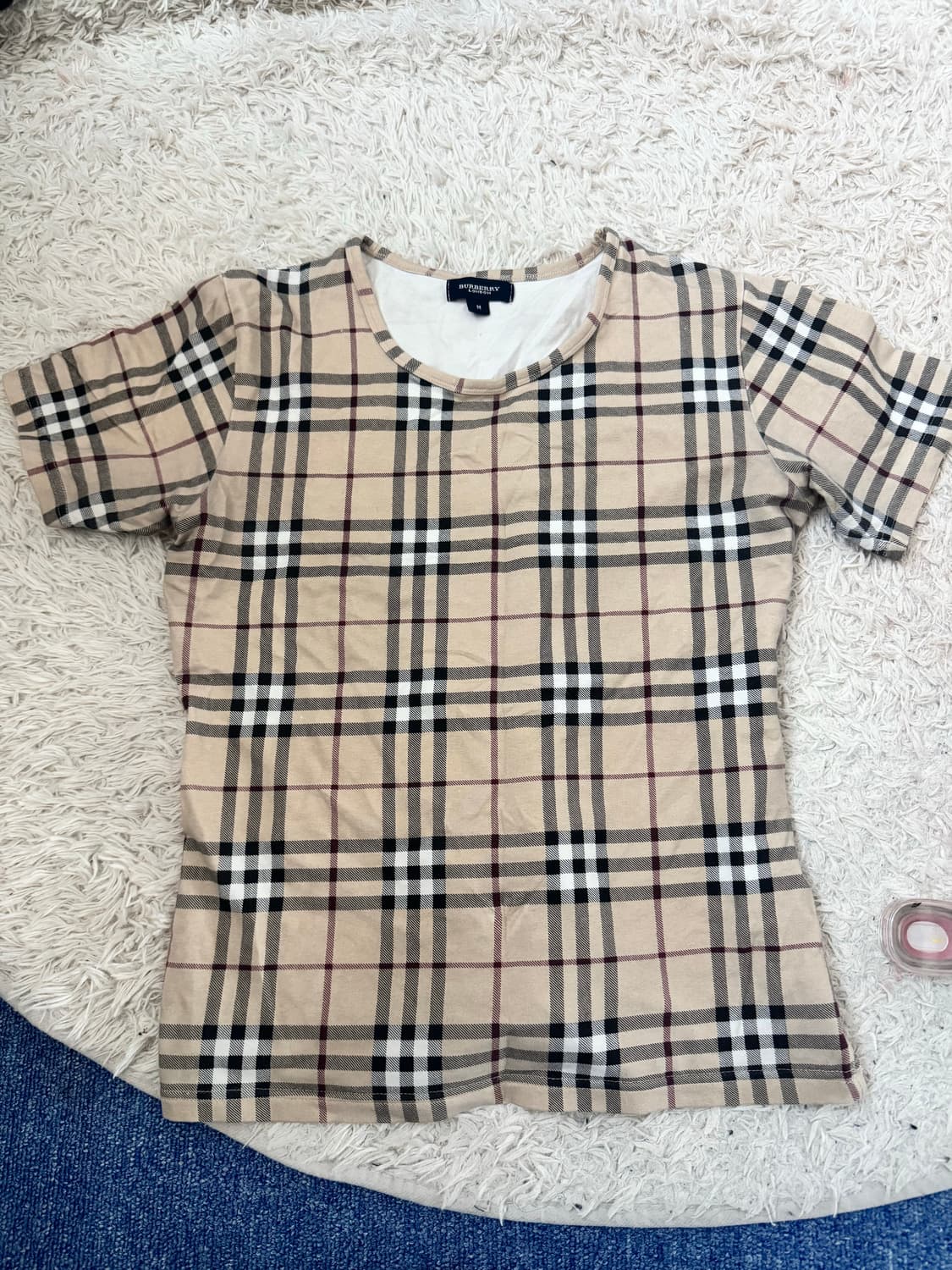 버버리노바체크 반팔 상품이미지1