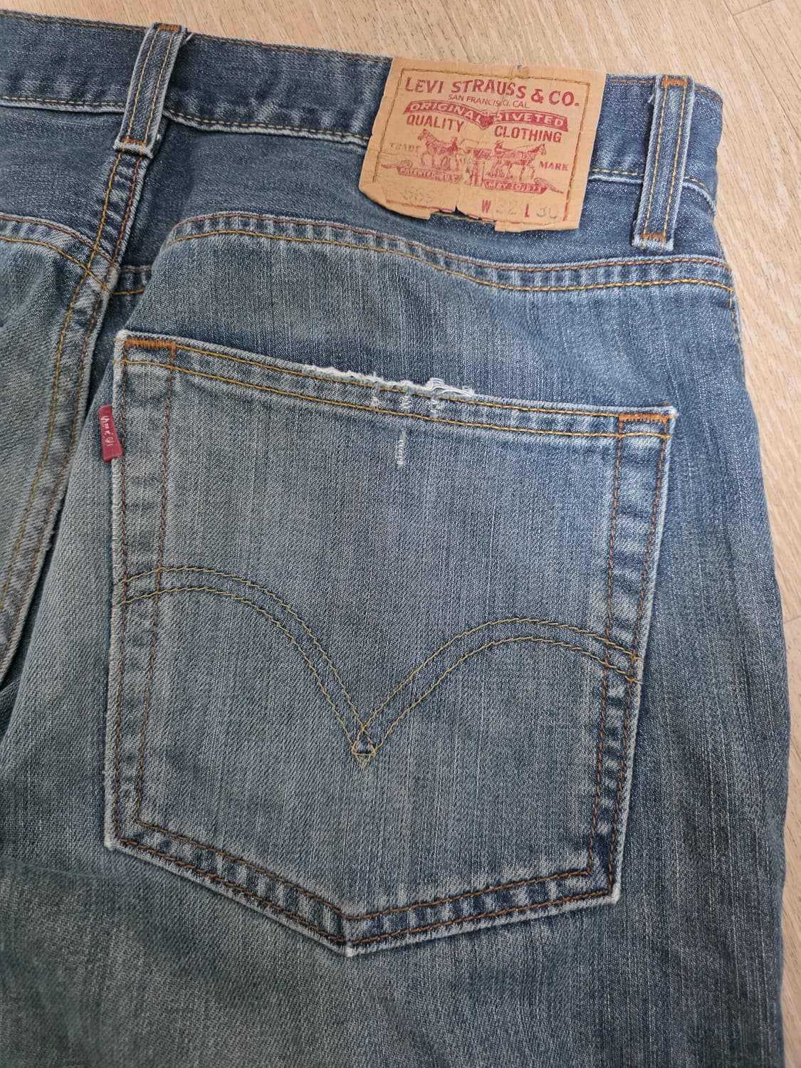 빈티지 리바이스 569 루즈 스트레이트 32 상품이미지2