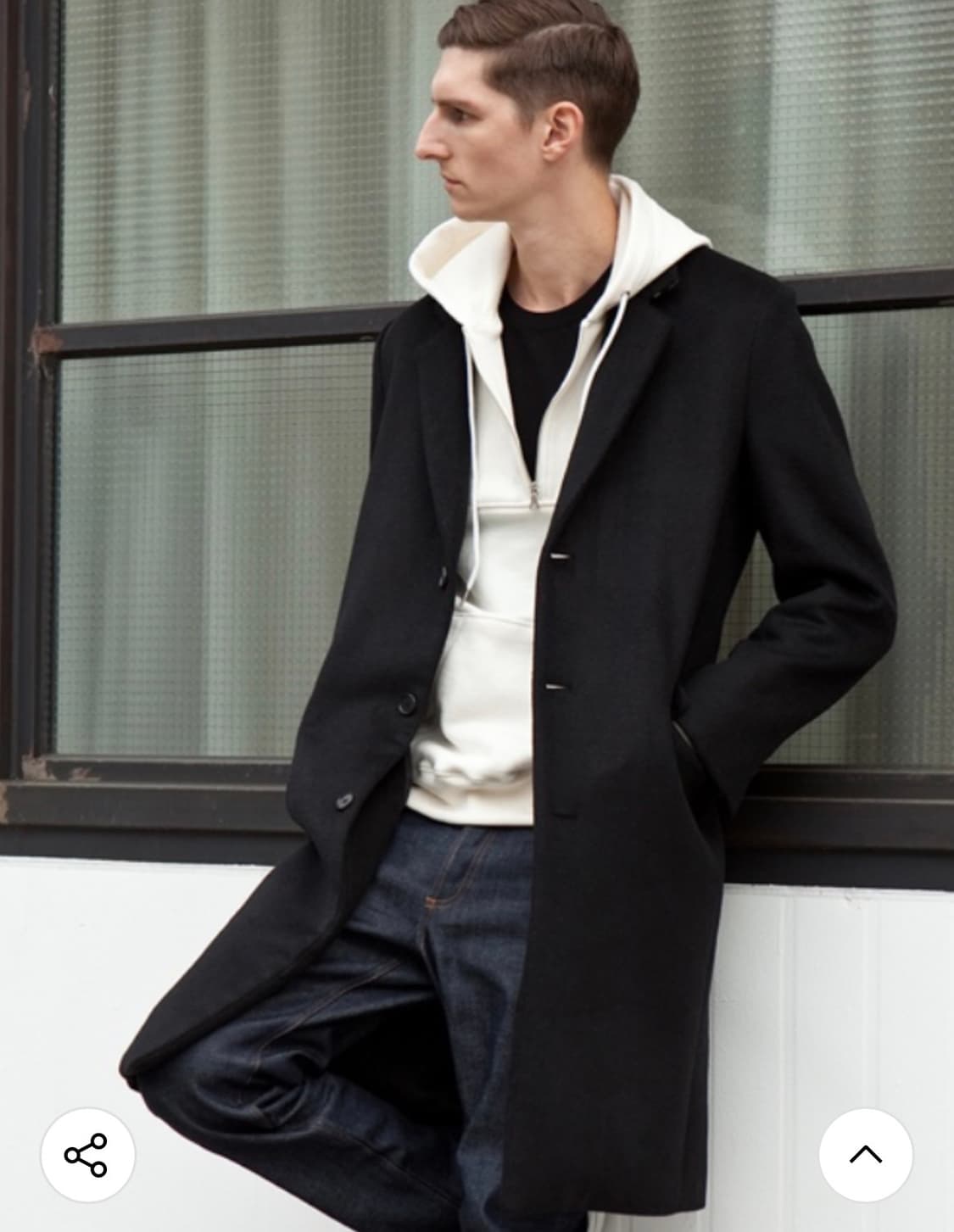 로얄위 울코트, 롱코트 100~105 상품이미지4