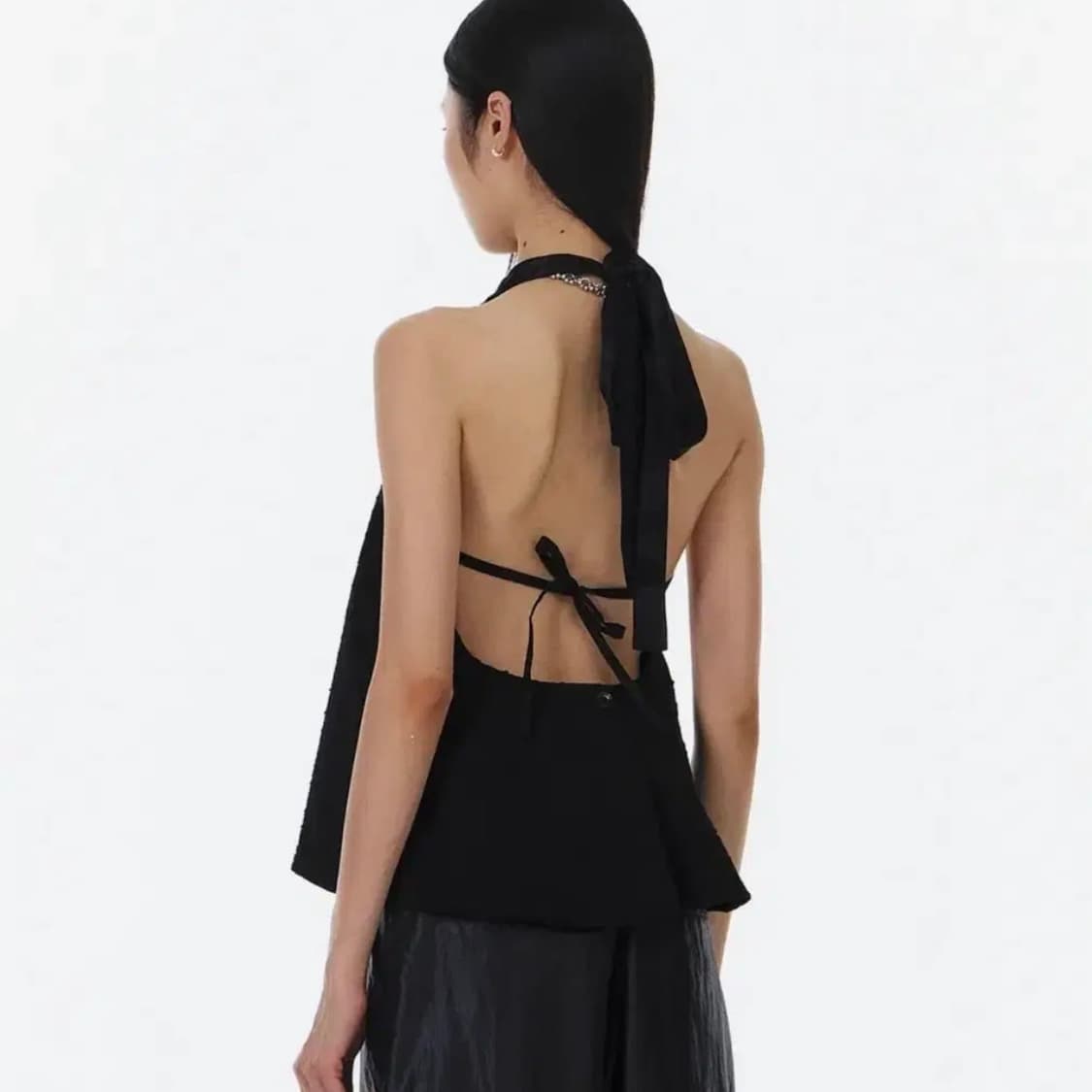 윤세 오드리 홀터탑 상품이미지1