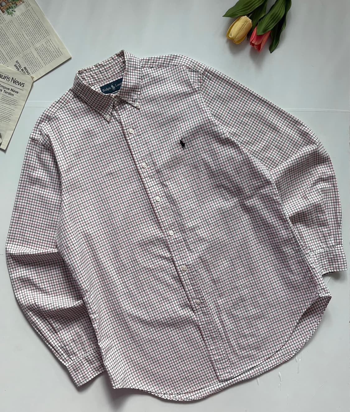 Polo 폴로랄프로렌 체크 셔츠 상품이미지1