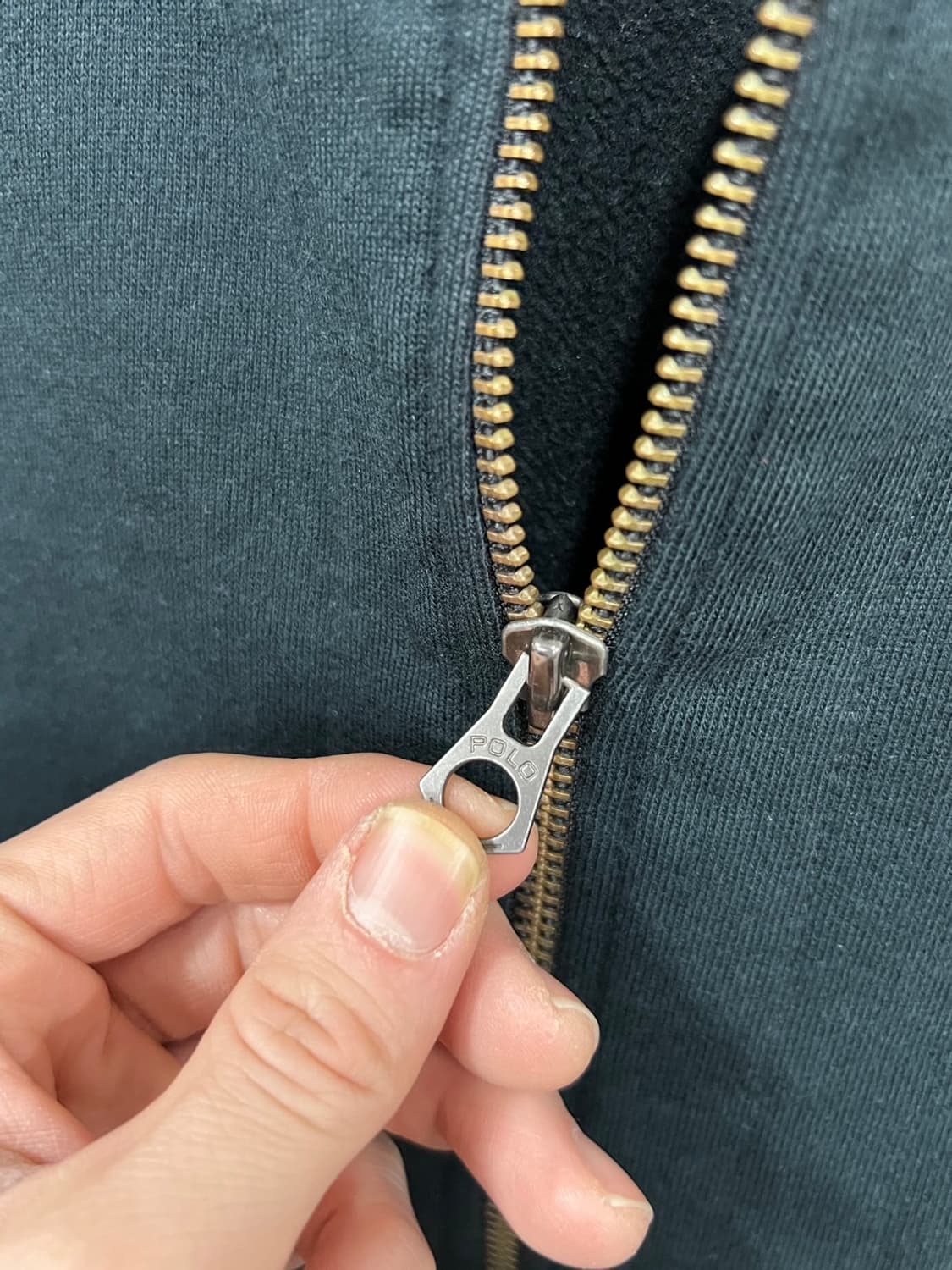 폴로 랄프로렌 포니 로고 풀 후드집업 상품이미지3