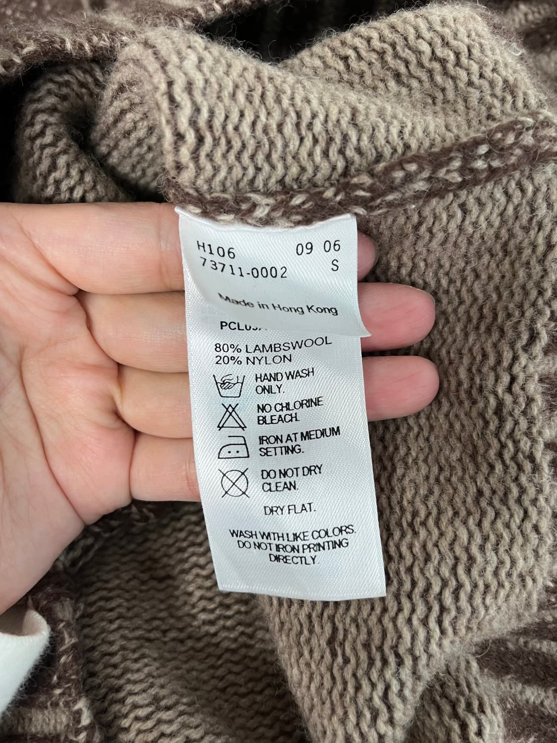 S) 리바이스 빈티지 세일러 카라 가디건 브라운 상품이미지4