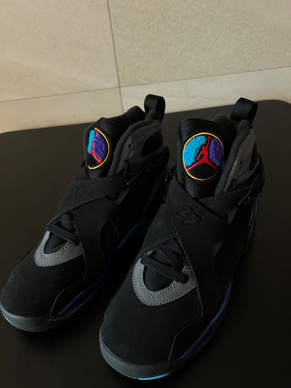 [230mm] 에어 조던 8 레트로 아쿠아 (AQUA) 상품이미지6