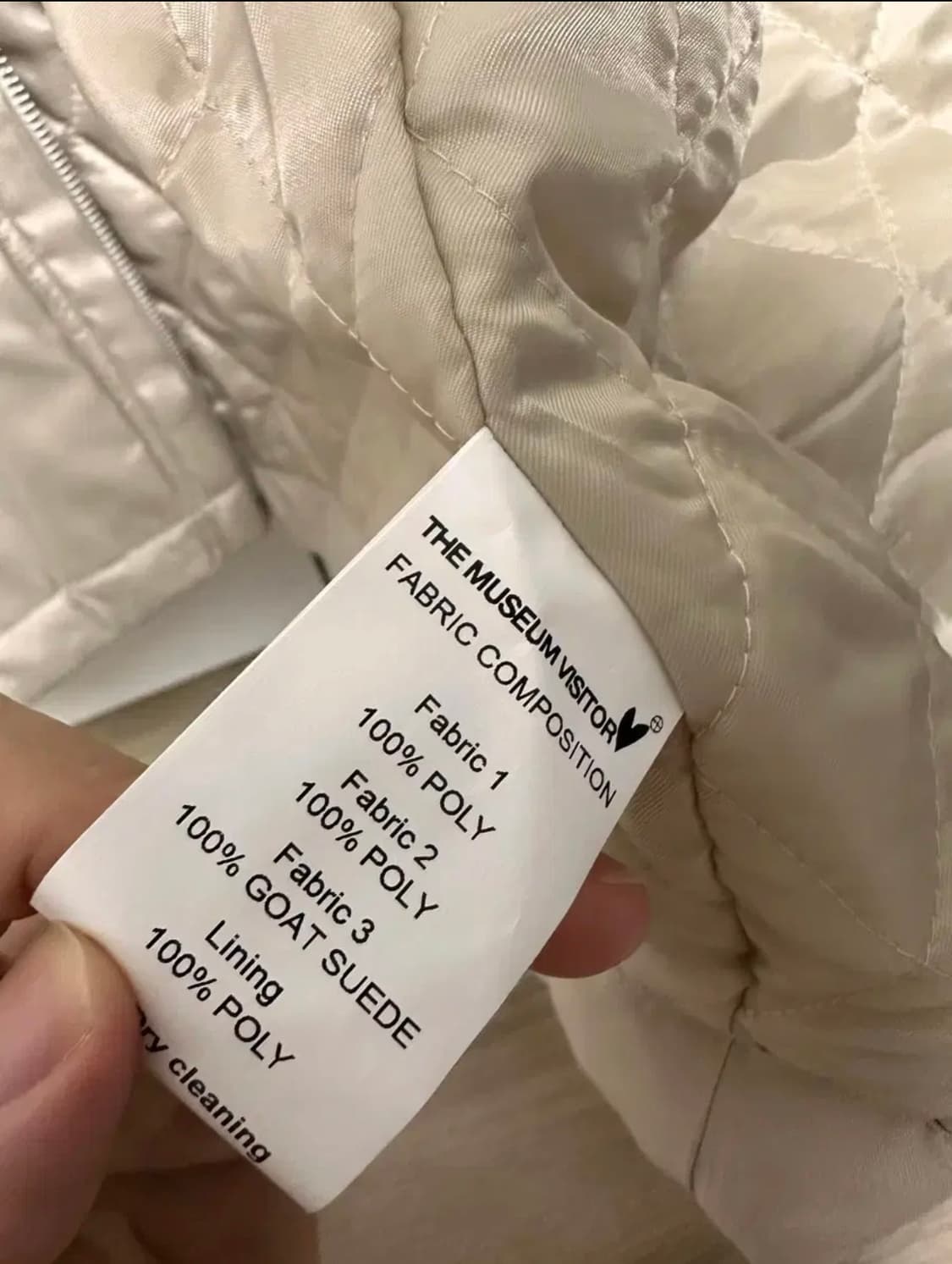 더뮤지엄비지터 나일론/코치 자켓 m 상품이미지2