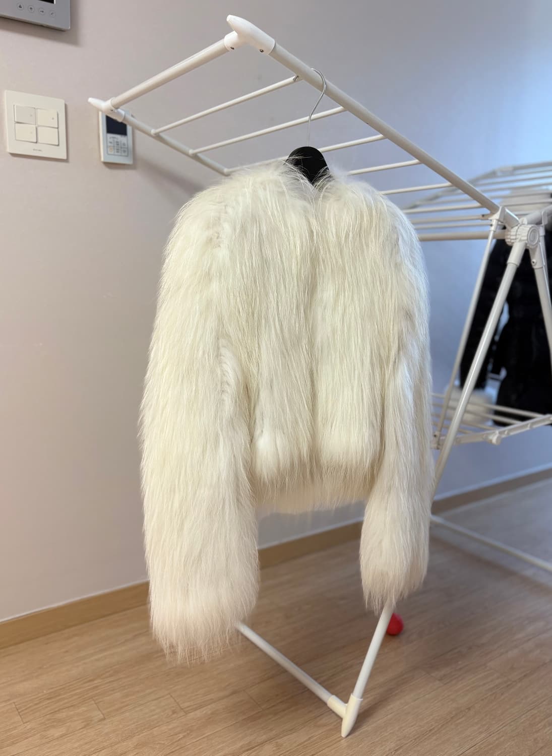 화이트폭스퍼 자켓 새상품 상품이미지1