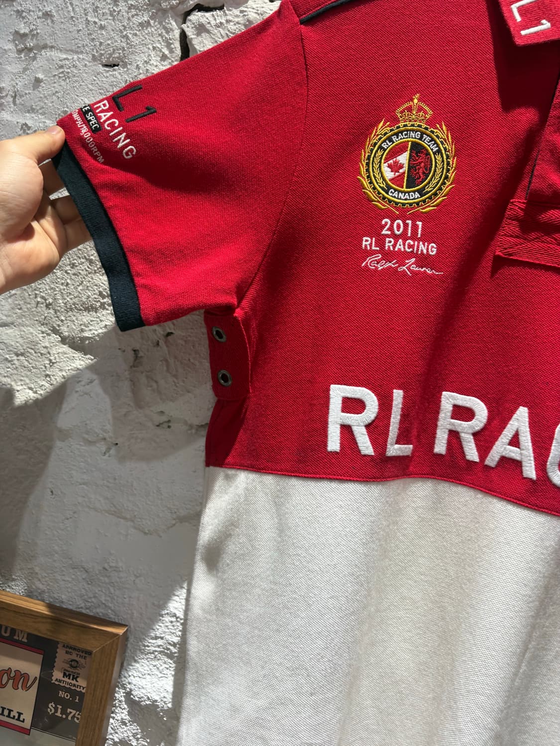 폴로 캐나다 팀 빅포니 레이싱 카라 반팔티 상품이미지3