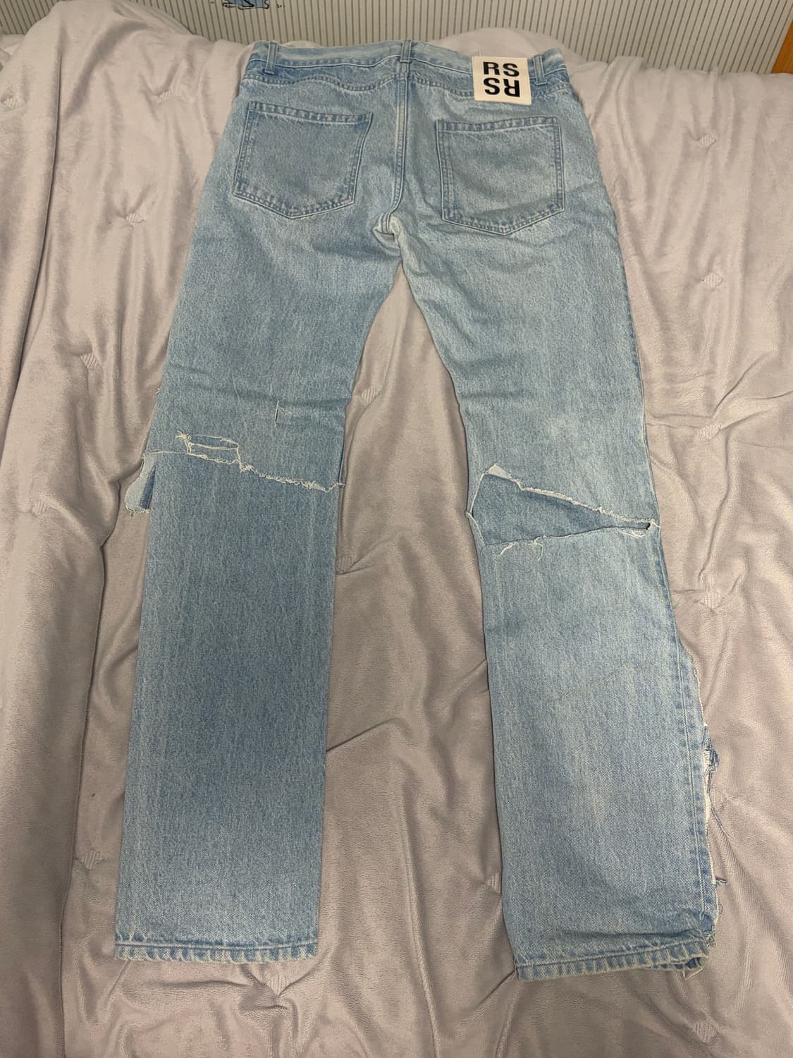 [30] 20ss 라프시몬스 디스트로이드 데님 상품이미지2