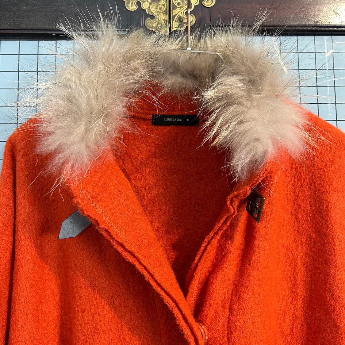 Comme Ca Ism 퍼 카라 축융 울 자켓 상품이미지4