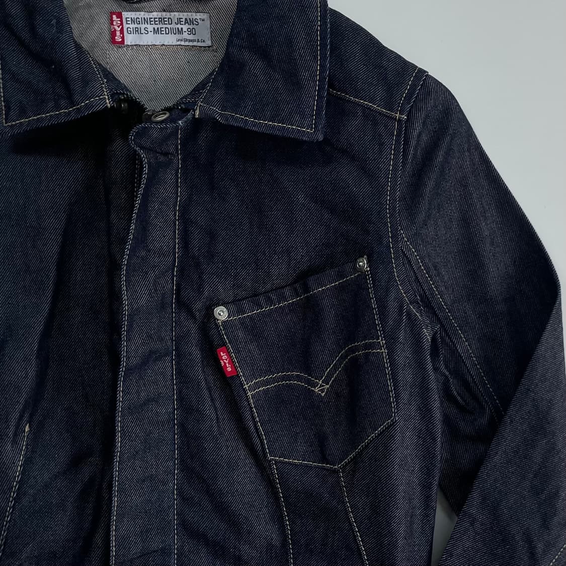 Levis  리바이스 엔지니어드 데님 스티치 자켓 상품이미지3