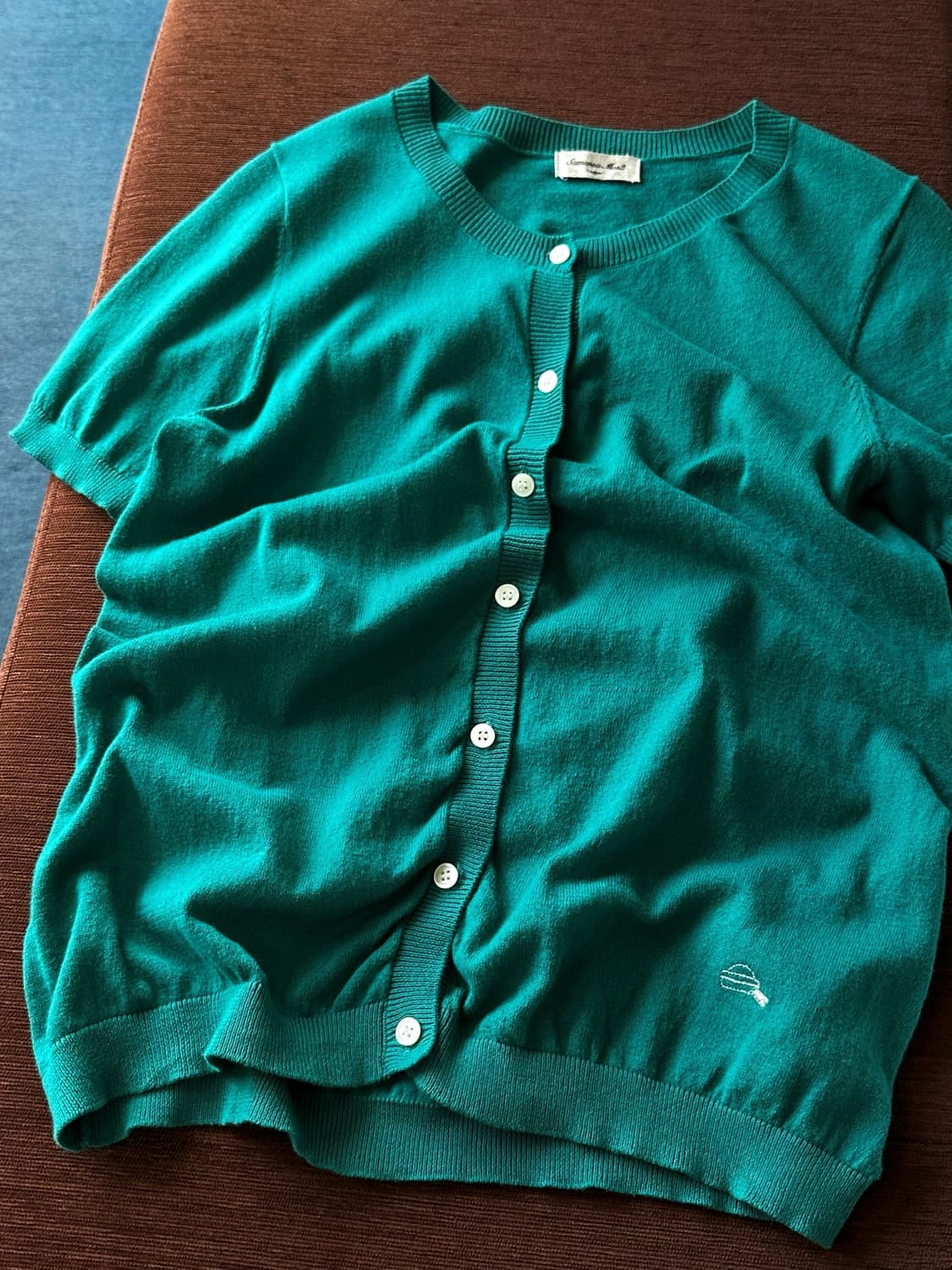 High gauge cotton short sleeve knit card 상품이미지1