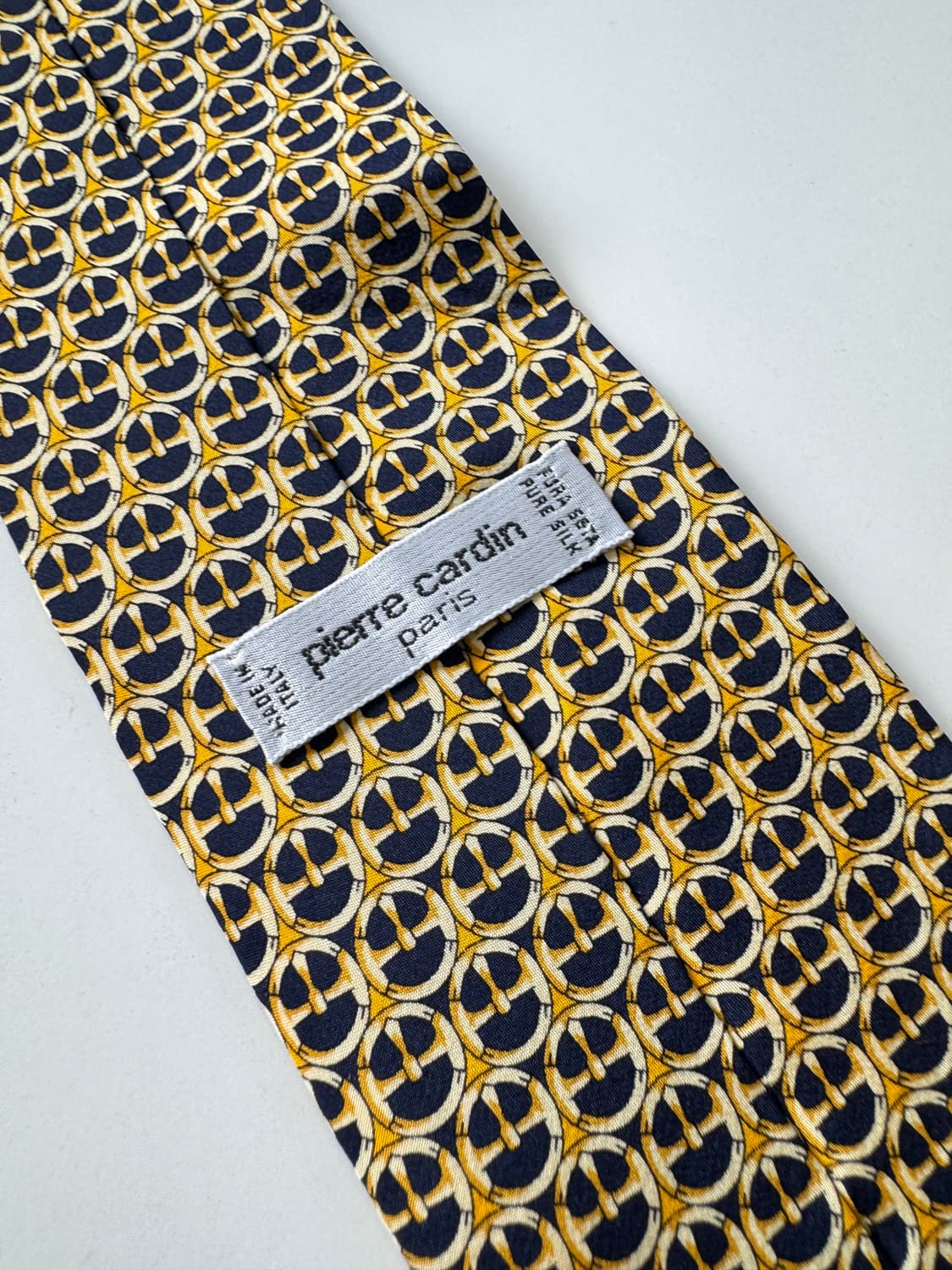 피에르가르뎅(Pierre cardin) 실크 넥타이 9.5cm 상품이미지5