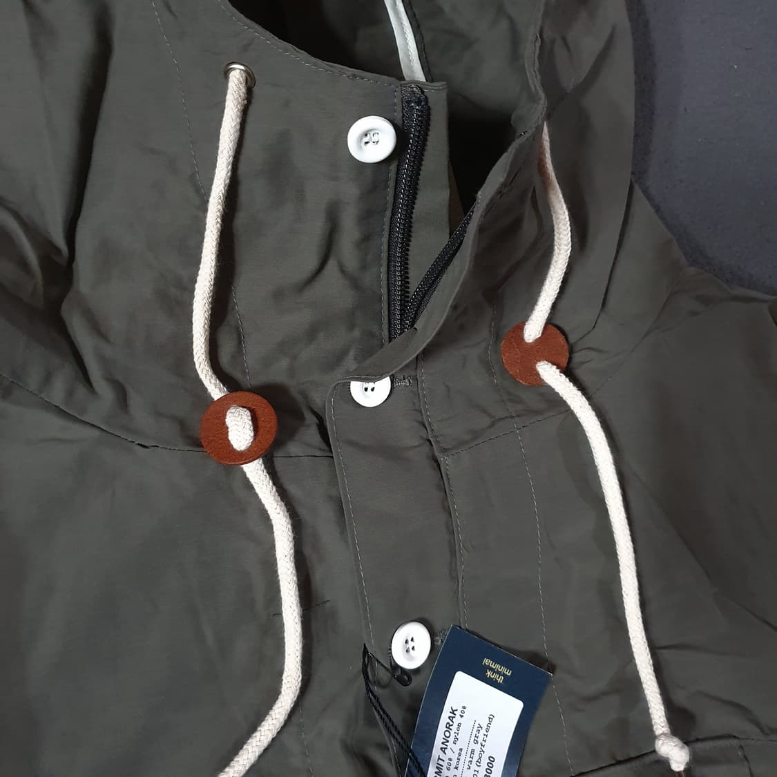 어나더오피스 아노락 바람막이 자켓 1 상품이미지5