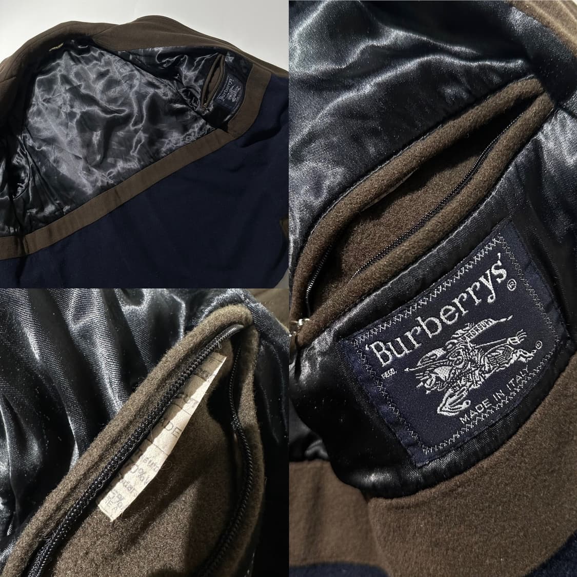 버버리 싱글 집업 래글런 코트 상품이미지10