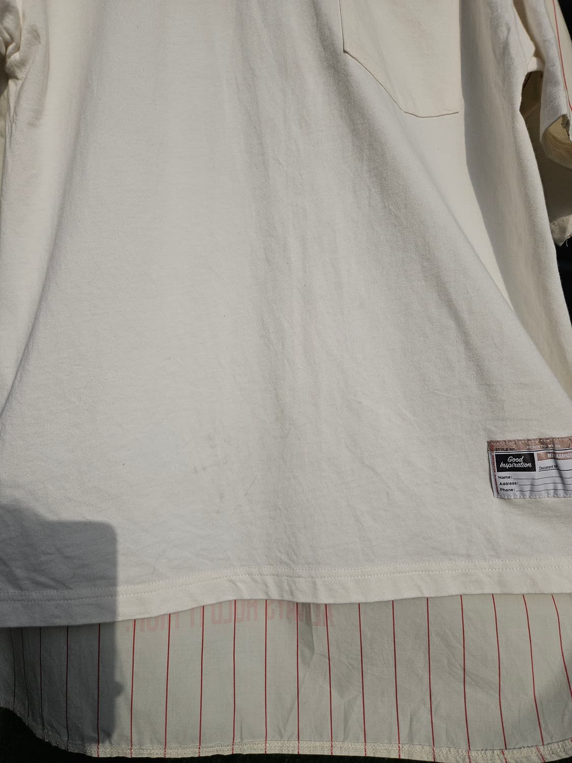 미하라야스히로 지유 도킹 티셔츠 상품이미지4