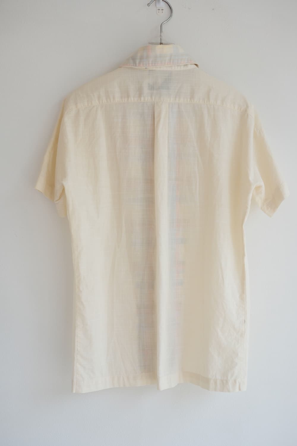 Hidden check linen shirt 상품이미지5