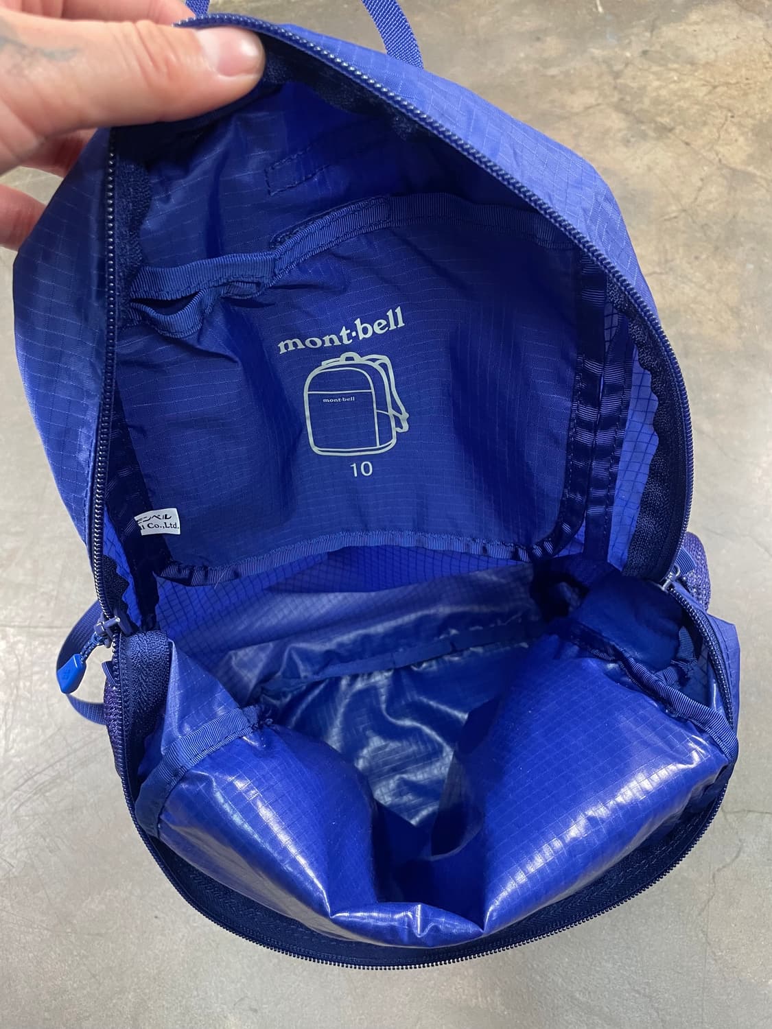 재팬 몽벨 포켓터블 라이트 백팩 상품이미지5