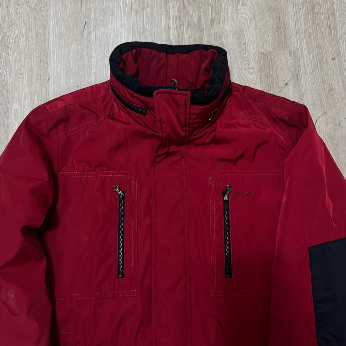 울시 남성 골프웨어 기모 바람막이 점퍼 M/95  상품이미지2