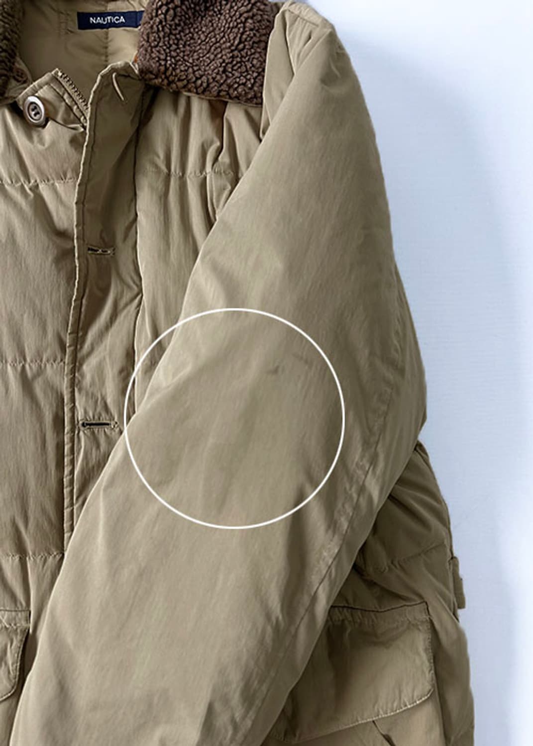 [L] 노티카 카라 탈부착 다운 점퍼 상품이미지6