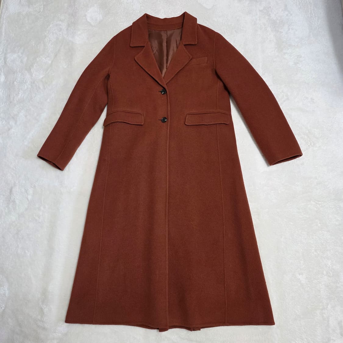 (F)여성 페이지플린 울 롱 코트  상품이미지1