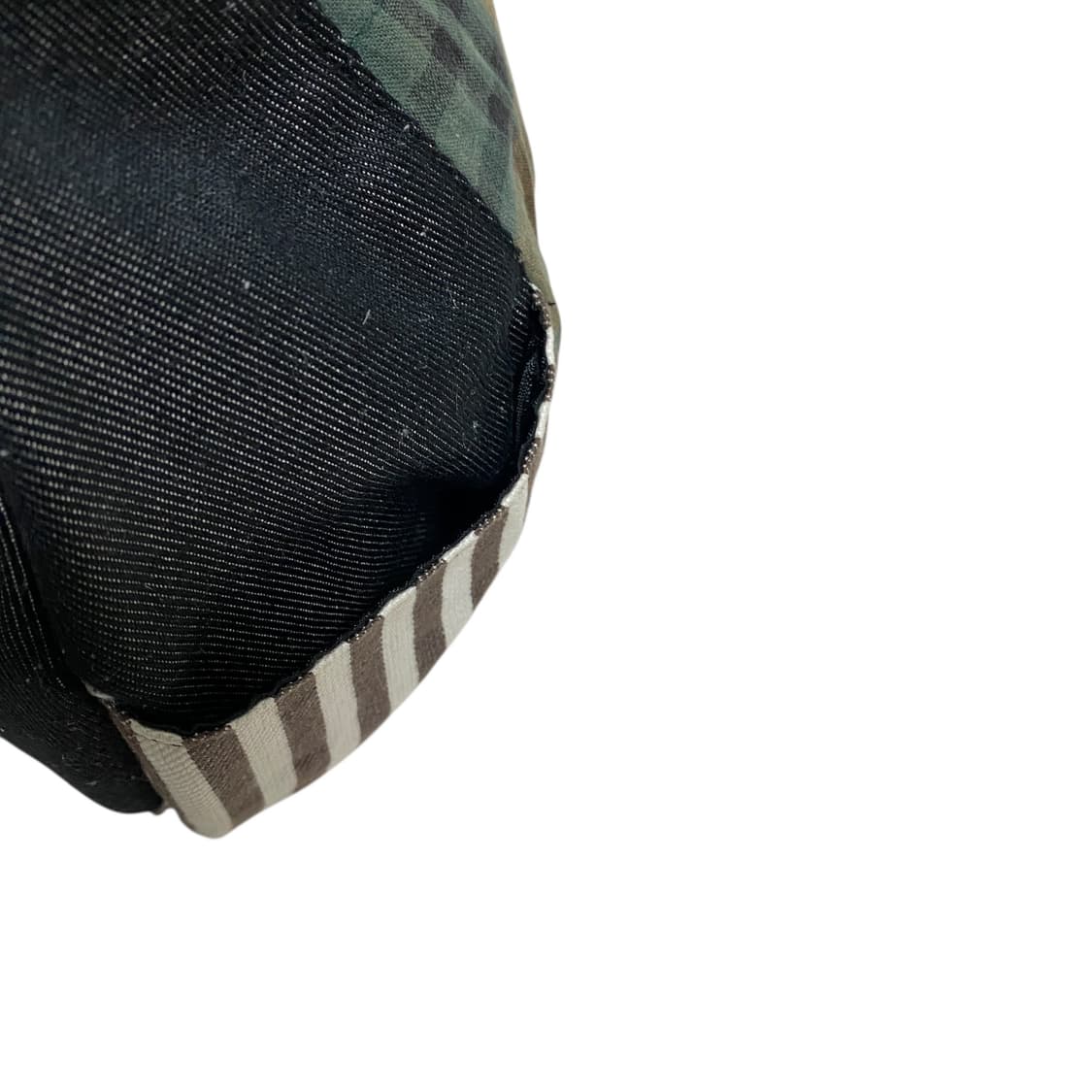 체크 배색 패치워크 슬링백 상품이미지5