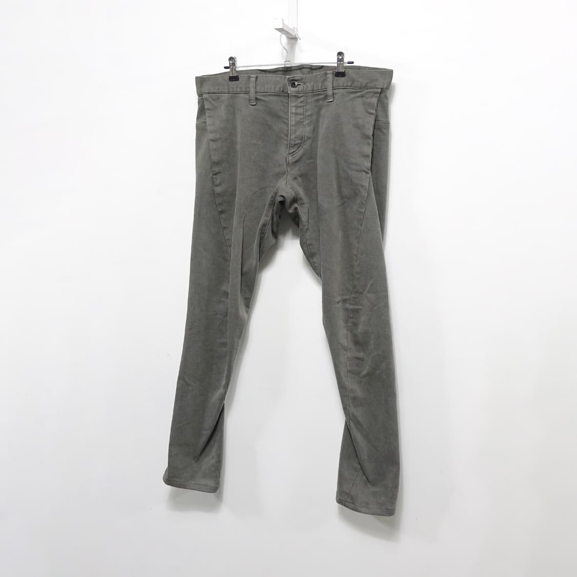 [48] SHELLAC 셸락 쉘락 가먼트다잉 패브릭 J커브 아티잔 팬츠 상품이미지3