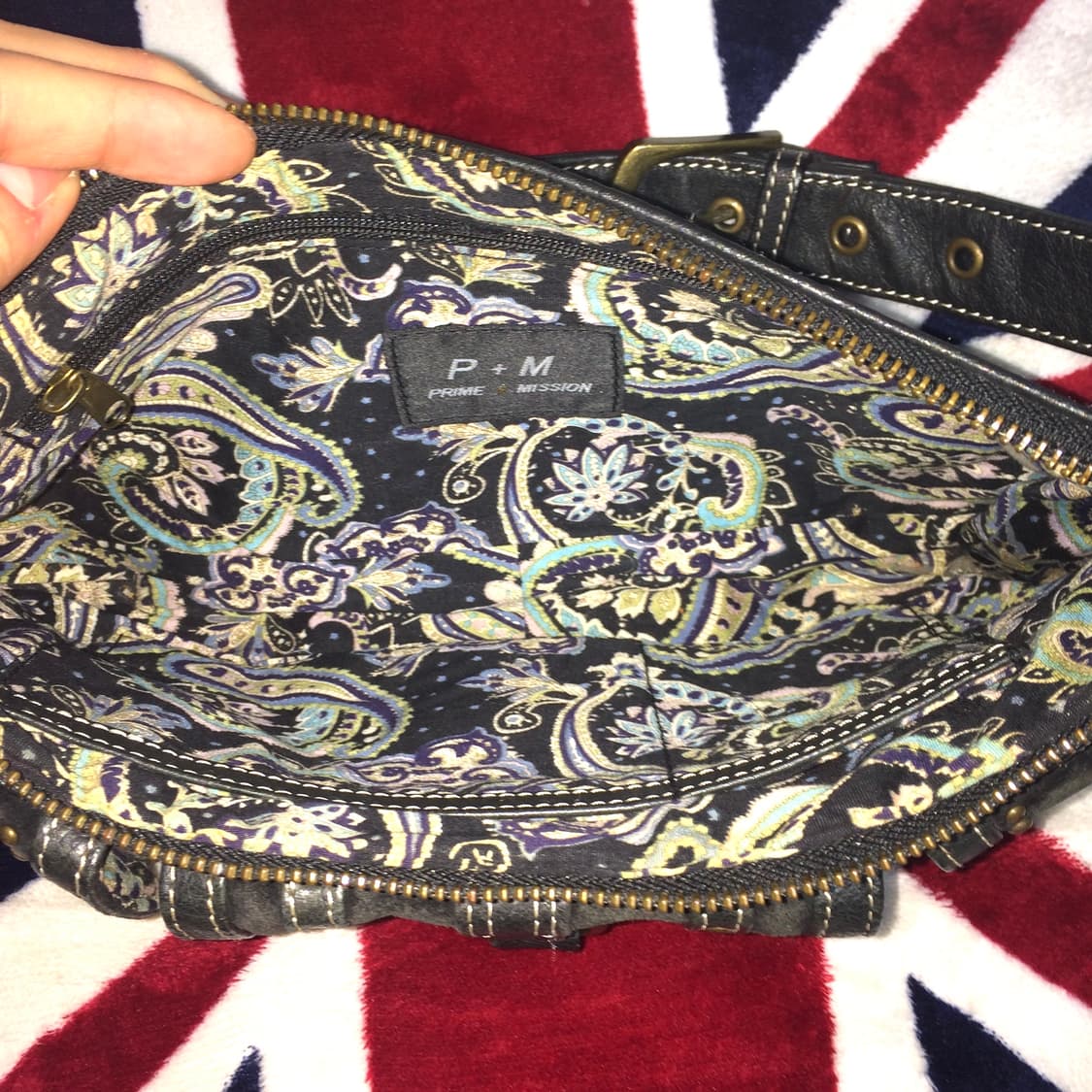 버클 레더  숄더/토트백 상품이미지4