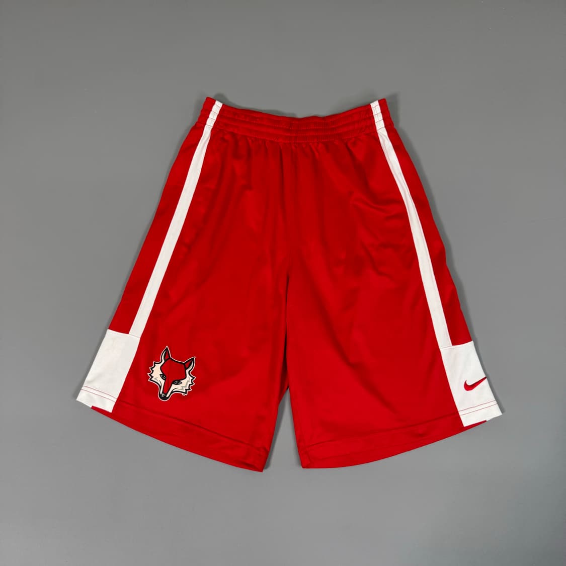 나이키 스우시 트랙팬츠 반바지 레드 M [072904] 상품이미지3