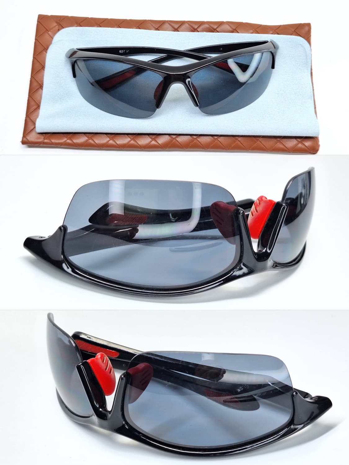 00s 일본 빈티지/랩어라운드 스포츠 선글라스 스포티룩 레트로 클래식 상품이미지3