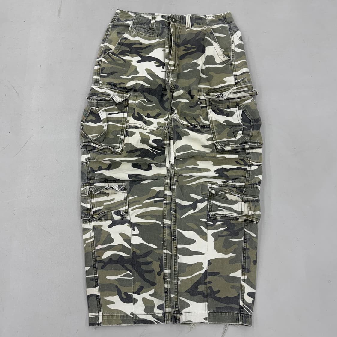 카모 Y2K 멀티포켓 탄창 유틸리티 카고팬츠 상품이미지2