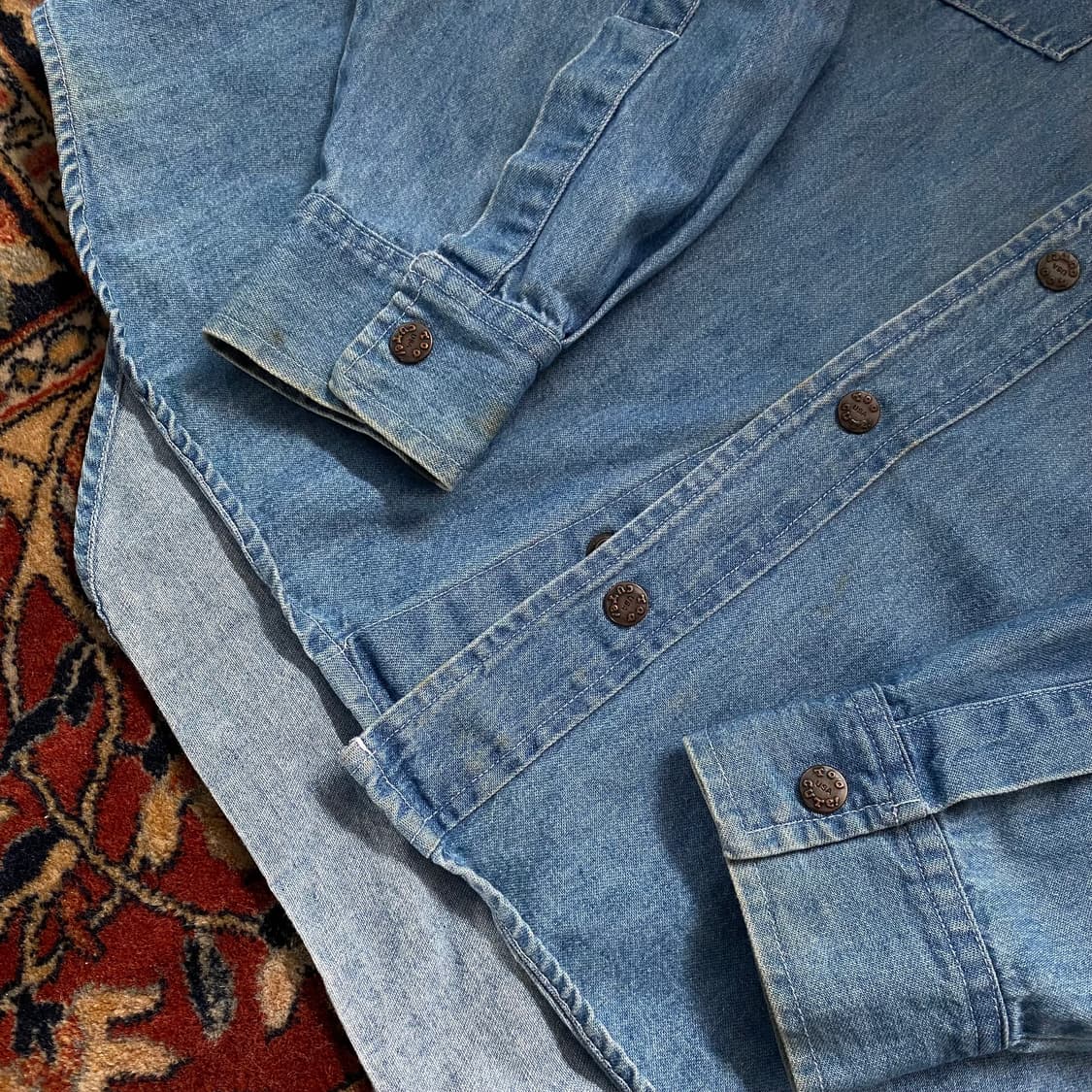 🌊90s USA mickey western shirts 상품이미지4