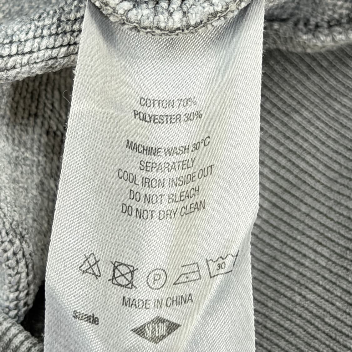 SUADE 스웨이드 허 후드티 피그먼트 M 상품이미지5