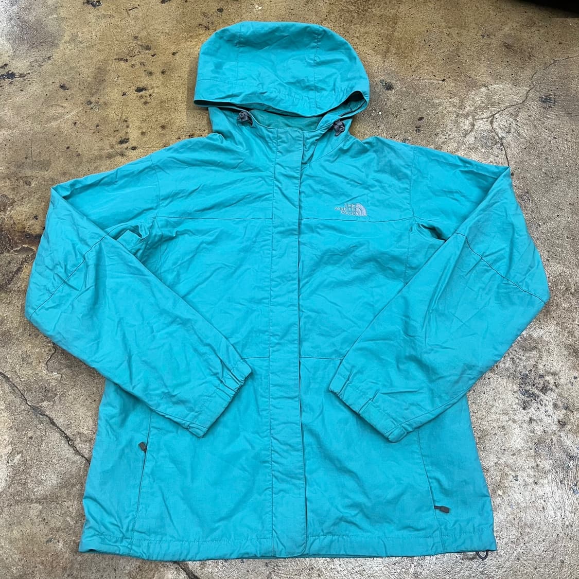 [정품/90,L] 노스페이스 바람막이 후드 자켓 민트 b14 상품이미지2