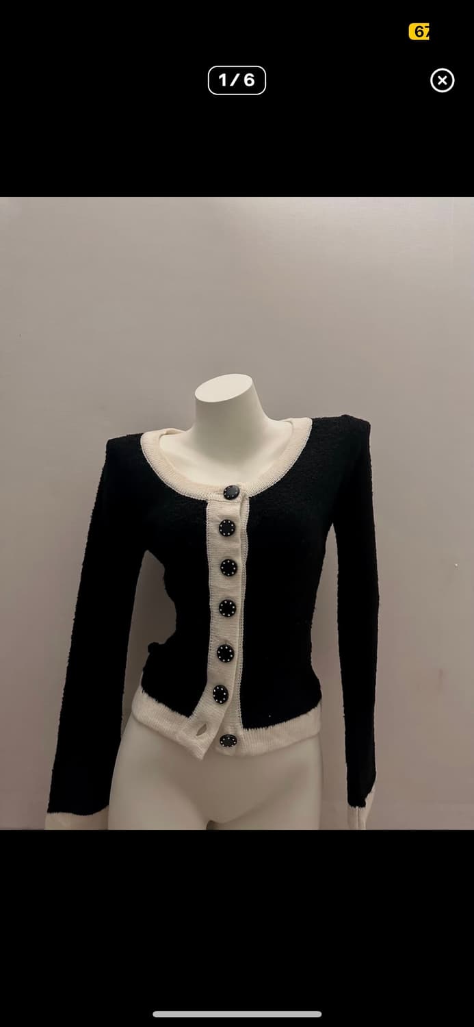 세실맥비 갸루 로걀 오네갸루 가디건 상품이미지1