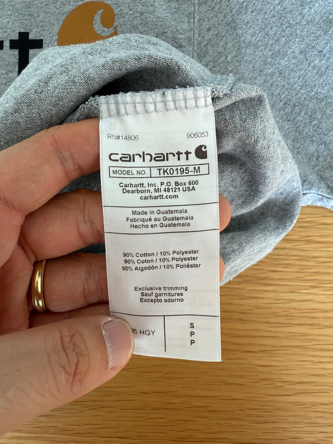 칼하트(Carhartt) 반팔 티셔츠 상품이미지5