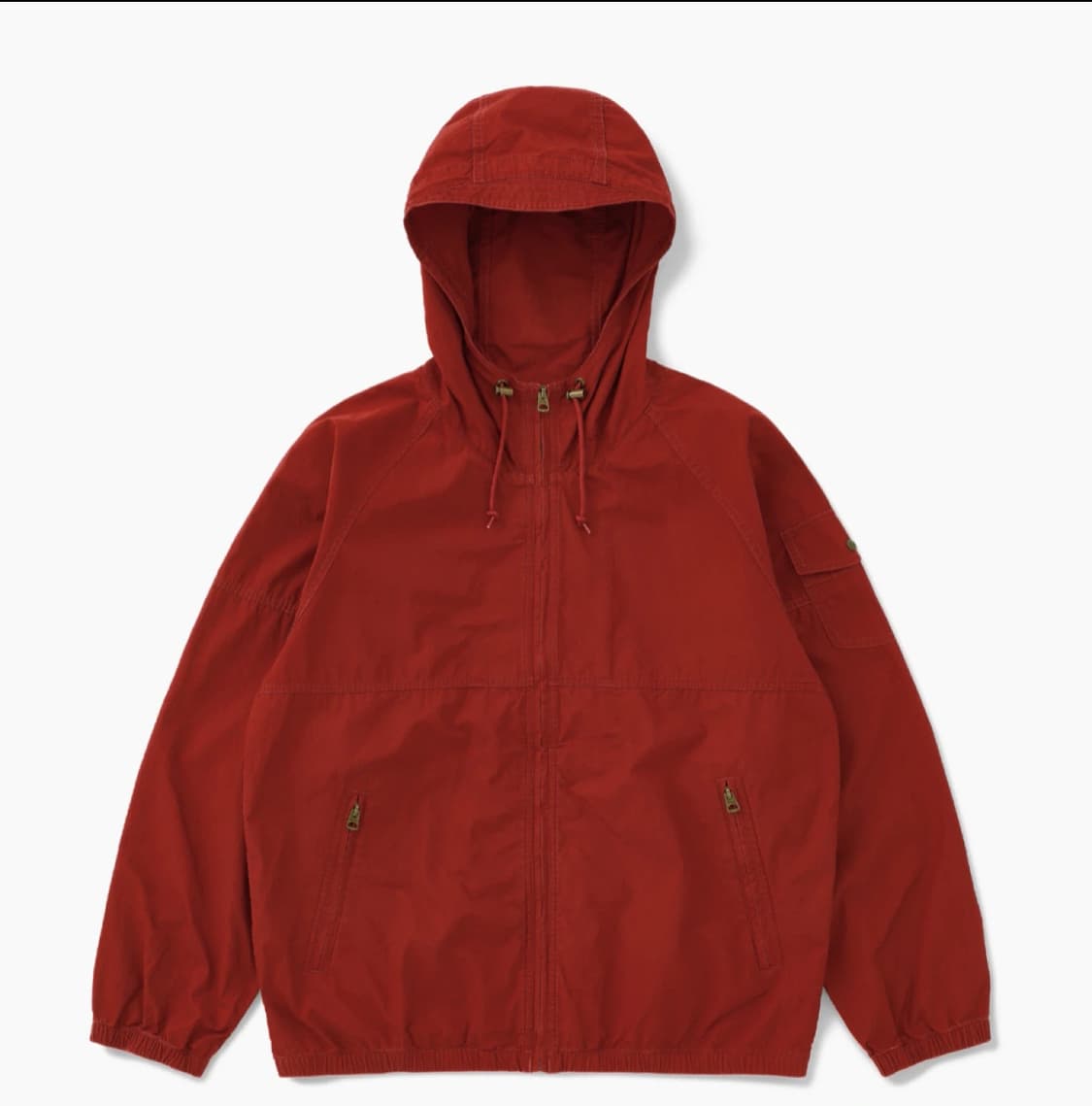 카키스 khakis 윈드 후드 자켓 레드 XL 상품이미지3