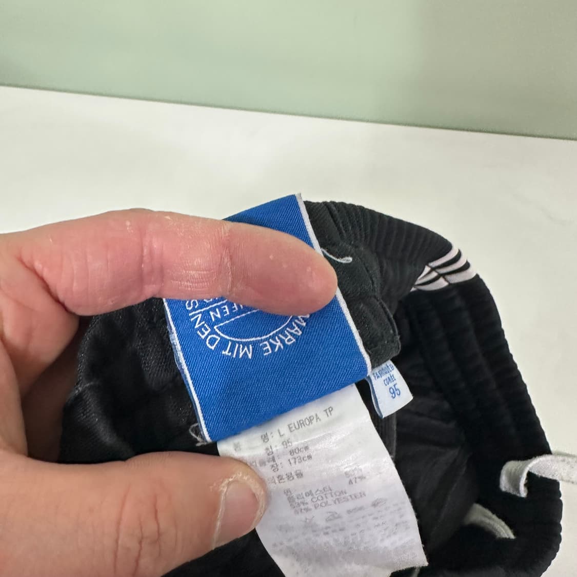 M 95 아디다스오리지날 슬림핏 3스트라이프 유로파팬츠 상품이미지6